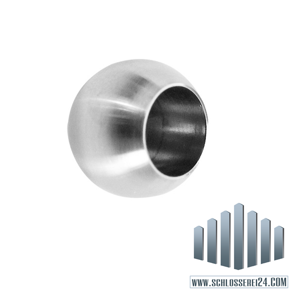 Edelstahlkugel zum Kleben -12mm Sackloch