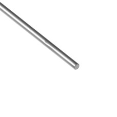 Edelstahl-Vollmaterial - 12mm Durchmesser Korn 240 geschliffen